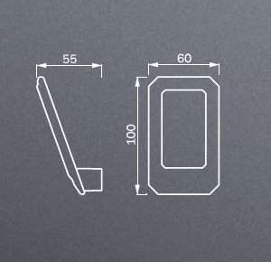 Крючок, 55*60*106 мм, материал цамак, цвет золото, арт. 7101 020MP35 стоимость 1&nbsp;895 руб.
