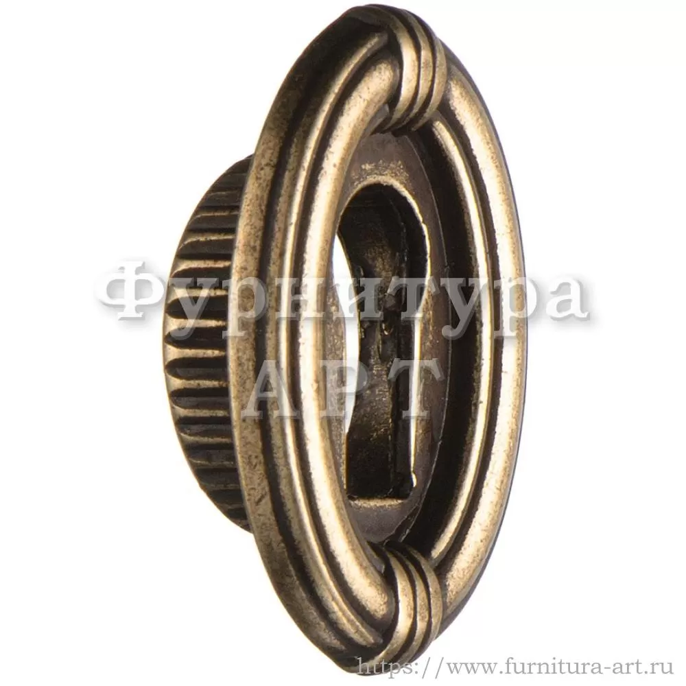 Ключевина врезная, 32*22 мм, материал цамак, цвет старая бронза, арт. 6724.0032.002 стоимость 230 руб.