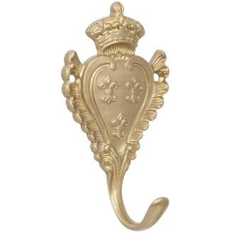 Крючок 1520 100 SATIN BRASS Мебельные крючки