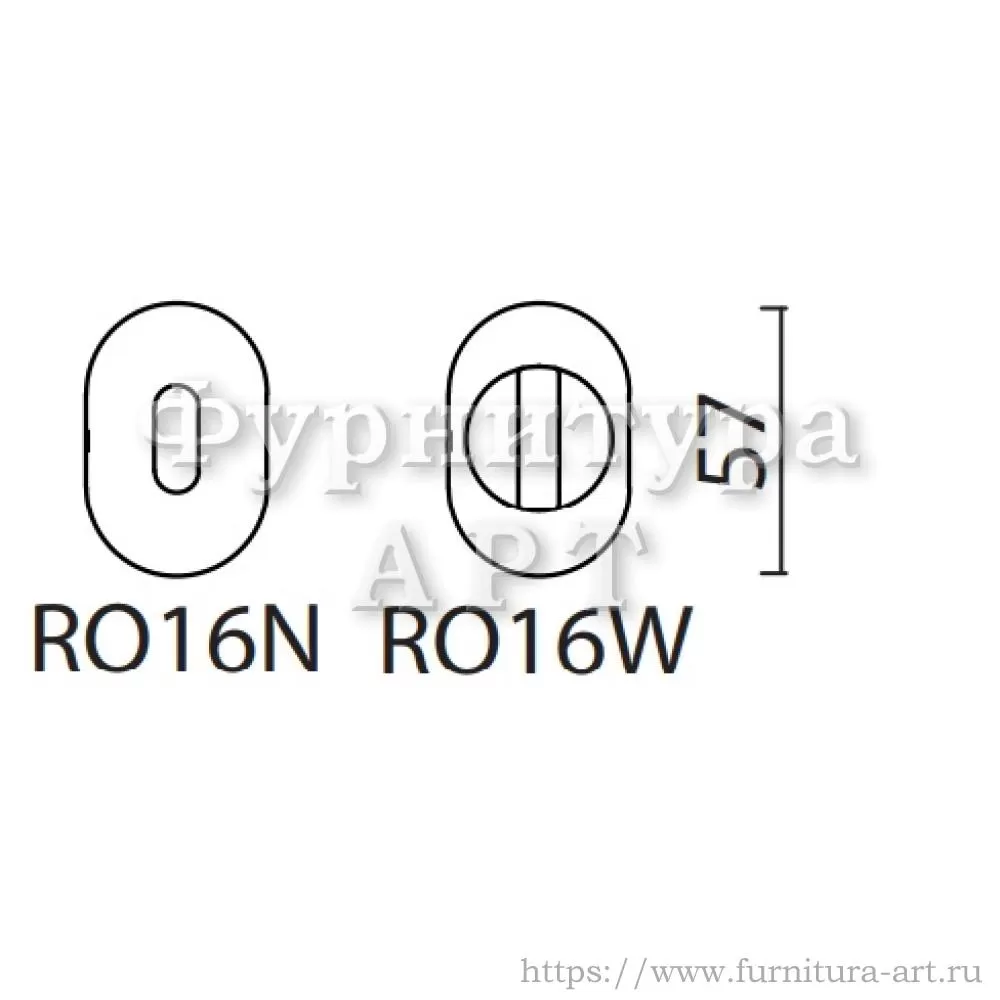 Накладка дверная (комплект 2 шт), материал цамак, цвет глянцевое золото, арт. RO16W6 GL ROSET стоимость 2&nbsp;370 руб.