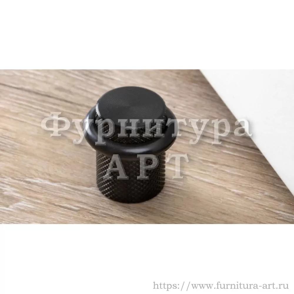 Ограничитель напольный, d=27*28 мм, материал металл, цвет чёрный матовый, арт. 8009027L30 стоимость 715 руб.