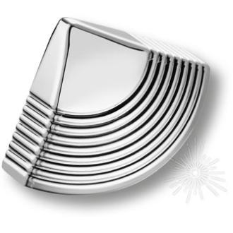 Ручка-кнопка 2025.064 Chrome SHEL Мебельные ручки модерн