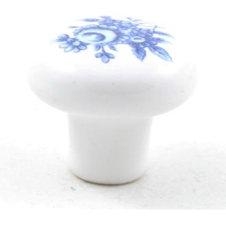 Ручка-кнопка 38011 Мебельные ручки керамика