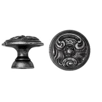 Ручка-кнопка 120.35 PEWTER Мебельные ручки эксклюзив