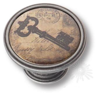 Ручка-кнопка 550PT42 Мебельные ручки керамика