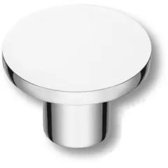 Ручка-кнопка 34-Chrome Мебельные ручки модерн