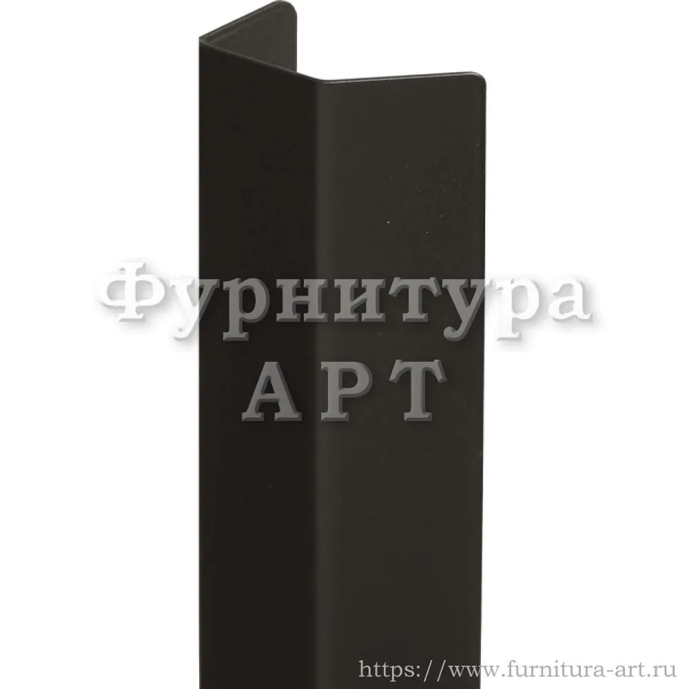 Ручка-профиль накладная L=146 мм, цвет черный бархат (матовый), арт. RT.011.1.146.9005 стоимость 270 руб.