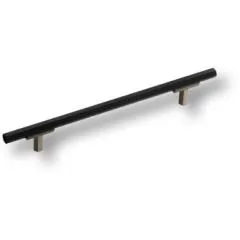 Ручка-рейлинг 776-160-Titanium-Matt Black Мебельные ручки модерн
