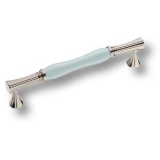 Ручка-скоба 2204-51-160-BLUE PEARL Мебельные ручки керамика