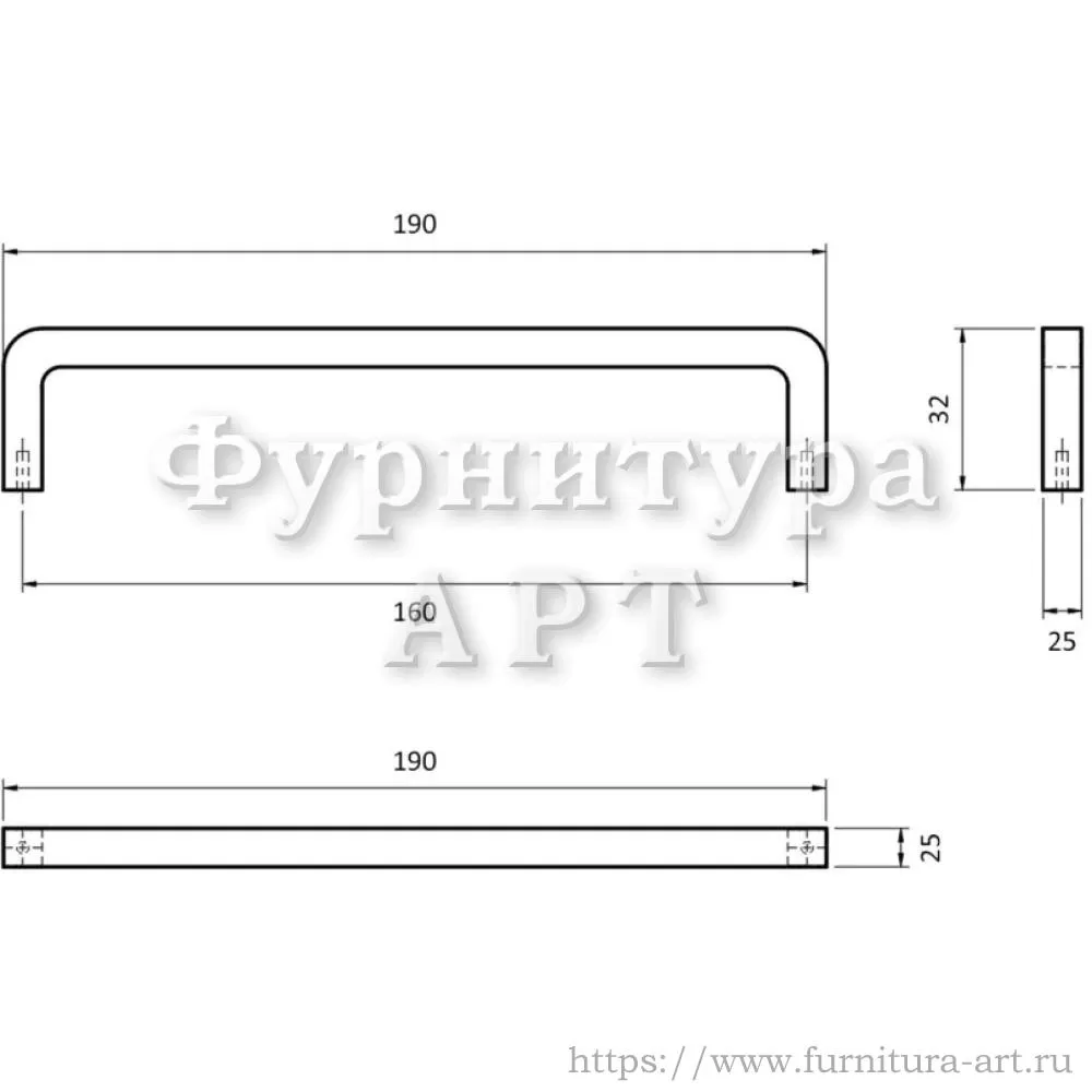 Ручка-скоба 160 мм, материал цамак, цвет винтажный никель, арт. WMN.786.160.00H4 стоимость 1&nbsp;675 руб.