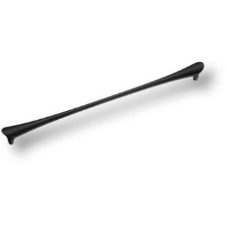 Ручка-скоба 8600 320 Matt Black Мебельные ручки модерн