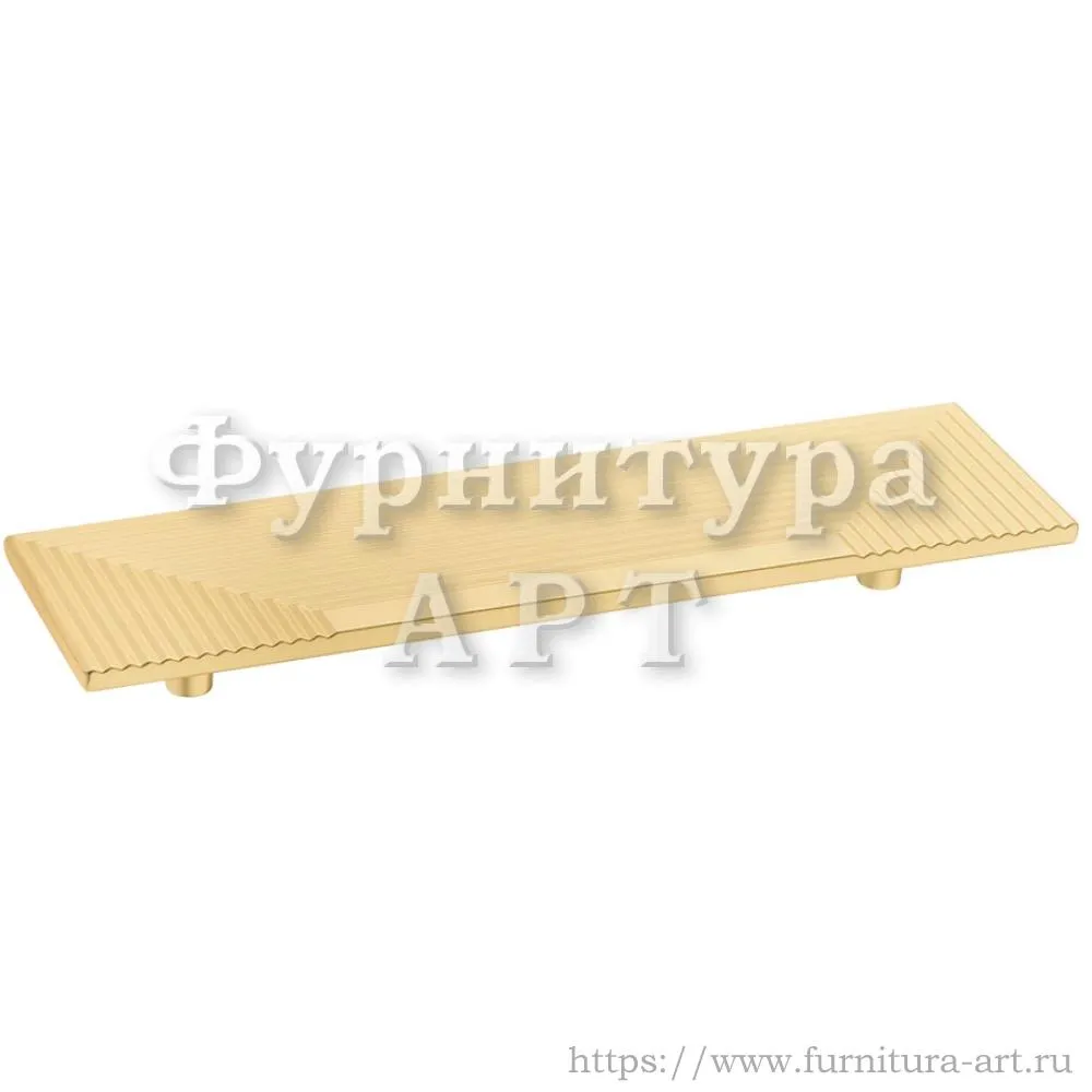 Ручка-скоба Геометрия 160 мм, материал цамак, цвет матовое золото, арт. 1203 160PC35 стоимость 1&nbsp;615 руб.