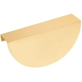 Ручка-профиль 1233-200-Matt Gold Мебельные ручки модерн